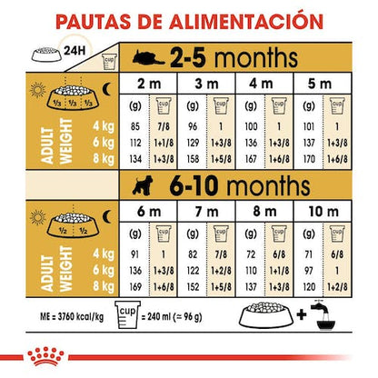 Royal Canin Schnauzer Puppy 1,5 kg pienso cachorro Gabo y Gordo E Shop Gran Canaria
