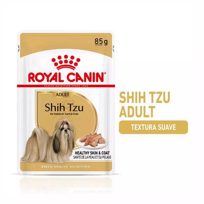 ROYAL CANIN Shih Tzu HÚMEDO 12 x 85 g. Gabo y Gordo E Shop, la mejor tienda online en Gran Canaria, las Islas Canarias, España, tienda online para mascotas, perros, gatos, conejos, tortugas, animales, accesorios para mascotas en general. 
Gabo y Gordo E Shop in Gran Canaria, Canary Islands, the best store for pets, dogs, cats, rabbits, turtles, animals, pet accessories.