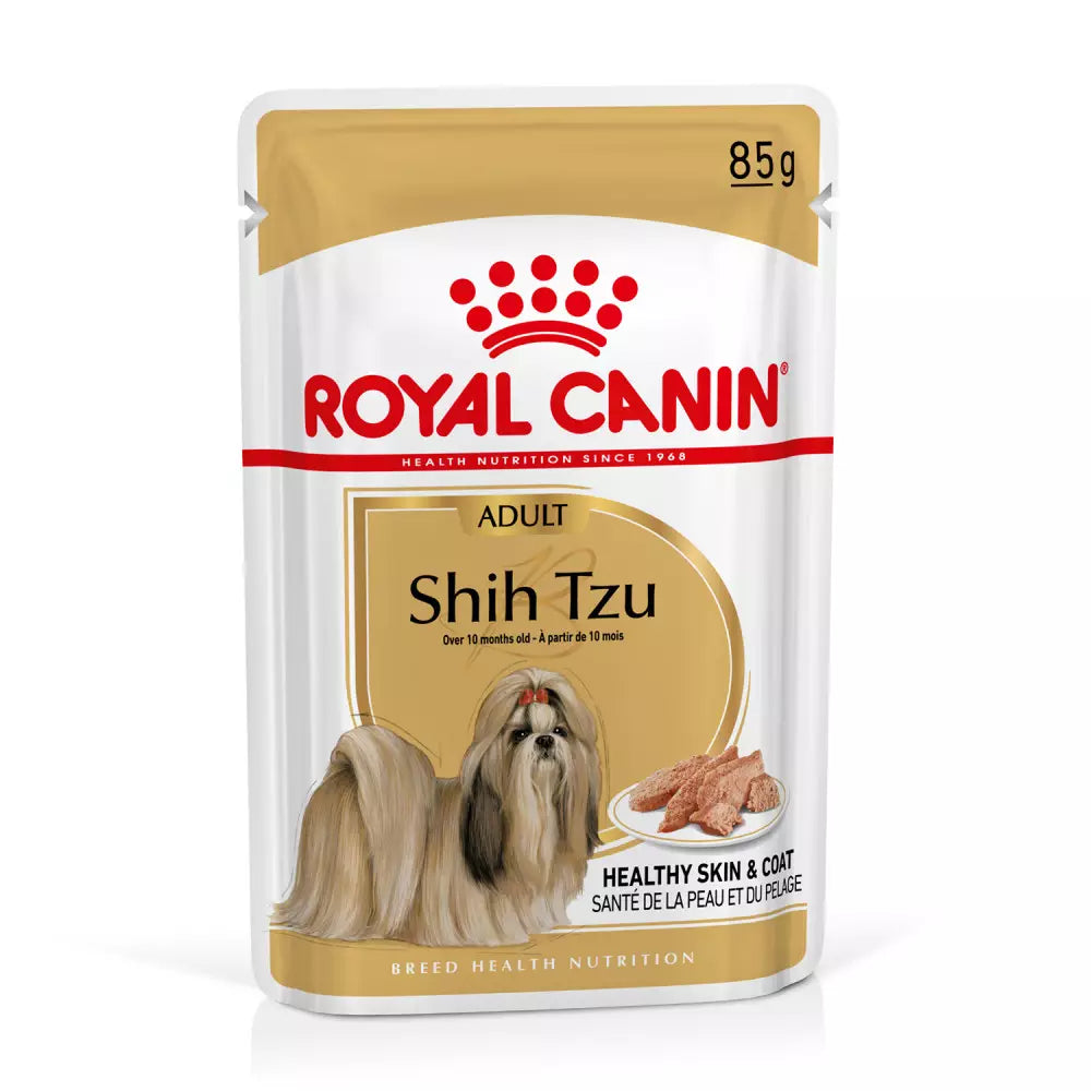 ROYAL CANIN Shih Tzu HÚMEDO 12 x 85 g Gabo&Gordo Pet Shop en Las Palmas de Gran Canaria tienda para mascotas, perros, gatos, conejos, tortugas, animales