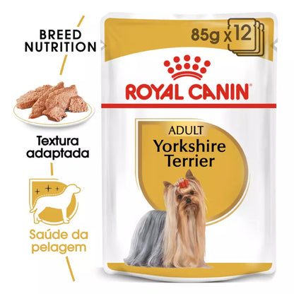 Royal Canin Yorkshire Terrier alimento húmedo 12x85g para perro adulto en Gran Canaria Gabo y Gordo