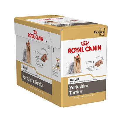 Royal Canin Yorkshire Terrier alimento húmedo 12x85g para perro adulto en Gran Canaria Gabo y Gordo