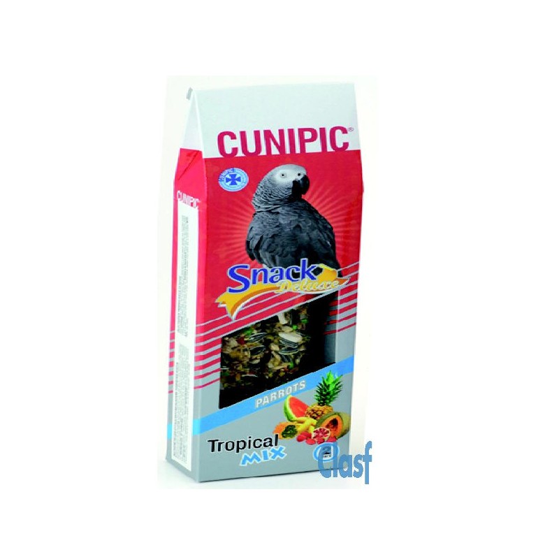CUNIPIC LOVE BIRDS Snack Loros-Fruta Tropical 130Grs