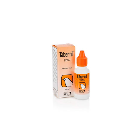 Tabernil Total 20 ml – Suplemento vitamínico y aminoácido para aves ornamentales