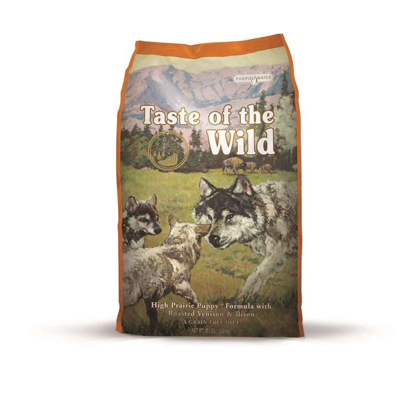 Taste of the Wild High Prairie Canine Puppy con Bisonte y venado